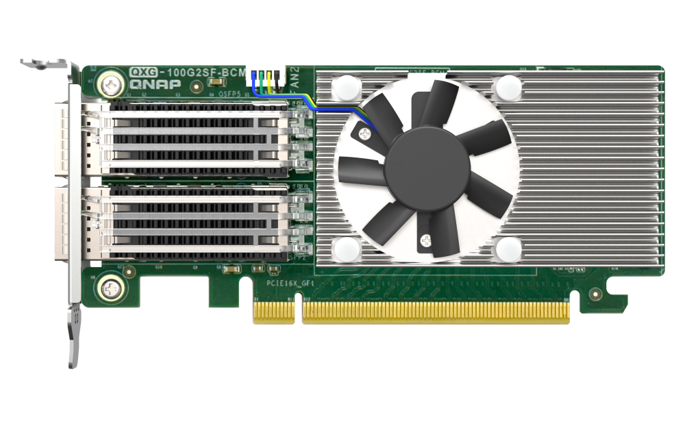 QXG-100G2SF-BCM（2 X 100G QSFP）