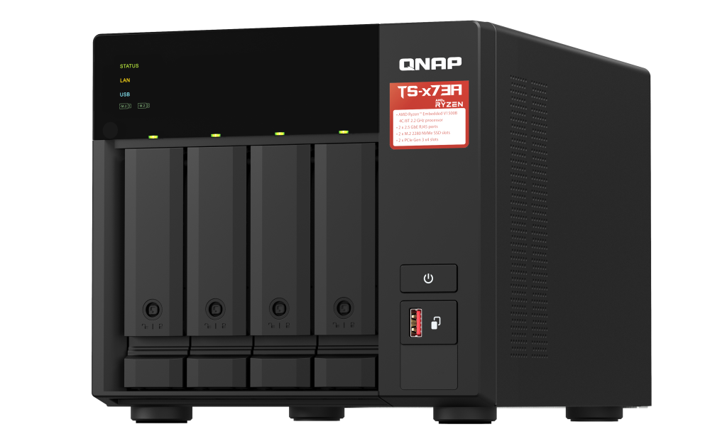 TS-473A-8Gを購入｜HDD別売 4ベイ Ryzen NAS本体 | QNAP Japan eShop