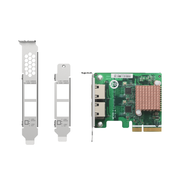 QNAP QXG-2G2T-I225 ネットワークPCIeカード QXG-2G2T-I225 | QNAP Japan eShop