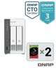 T-216G-IR8T/Seagate Ironwolf 4TBドライブ2枚搭載/即稼働OK/3年無料修理保証