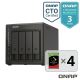 T-453E-8G-IR16T/Seagate Ironwolf 4TBドライブ4枚搭載/即稼働OK/3年無料修理保証