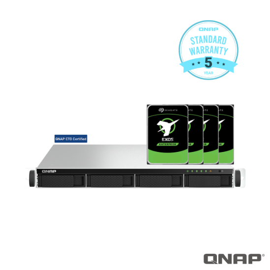 TS-464U-RP-8Gを購入｜ドライブ搭載 1UラックNAS | QNAP Japan eShop
